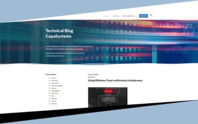 We welcome CapaSystems Technical Blog