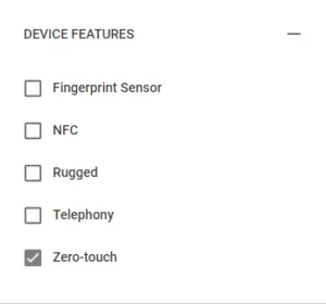 Android zero-touch