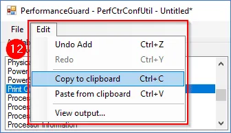Windows Performance Counters