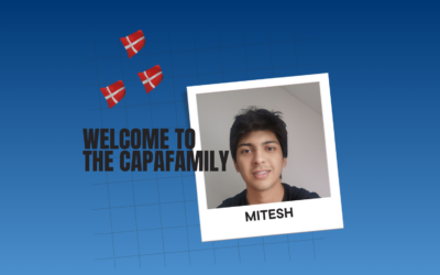 We welcome Mitesh to the CapaFamily